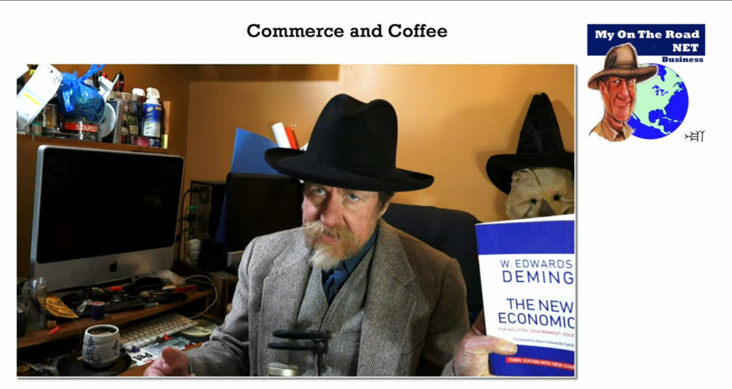 Commerce and Coffee Deming's Book Review New Economics