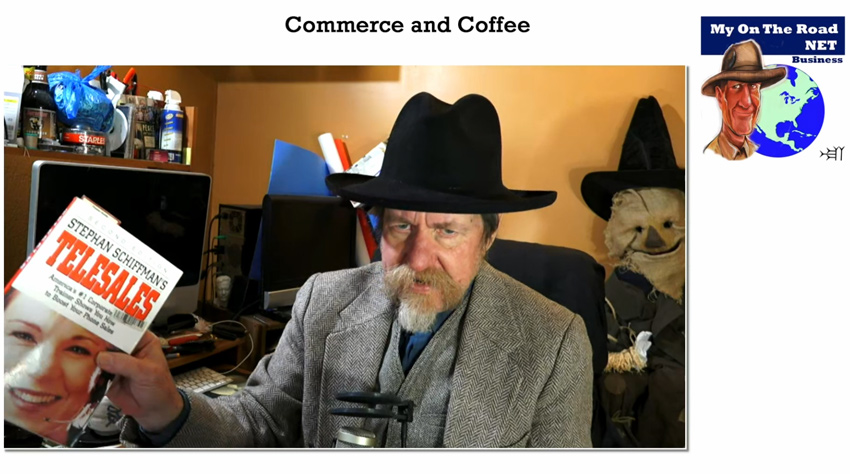 Commerce and Coffee Episode1 Stephan Schiffman Book Telesales