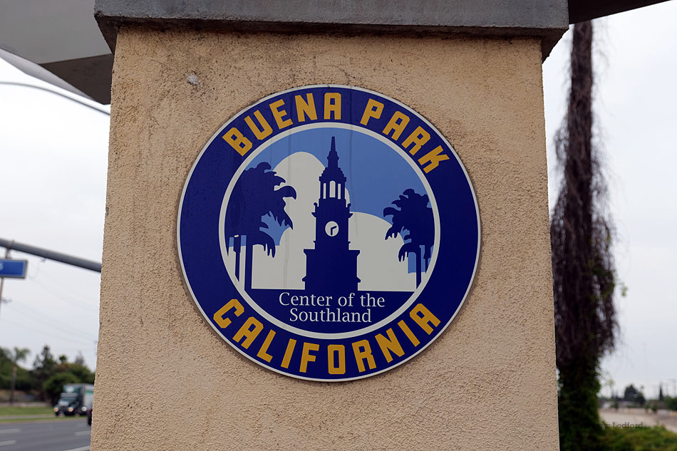 Buena Park City Seal On Sign