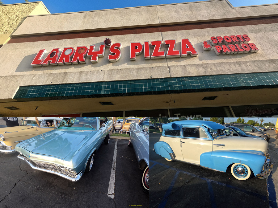Get a car website- Larry's Pizza and the car club