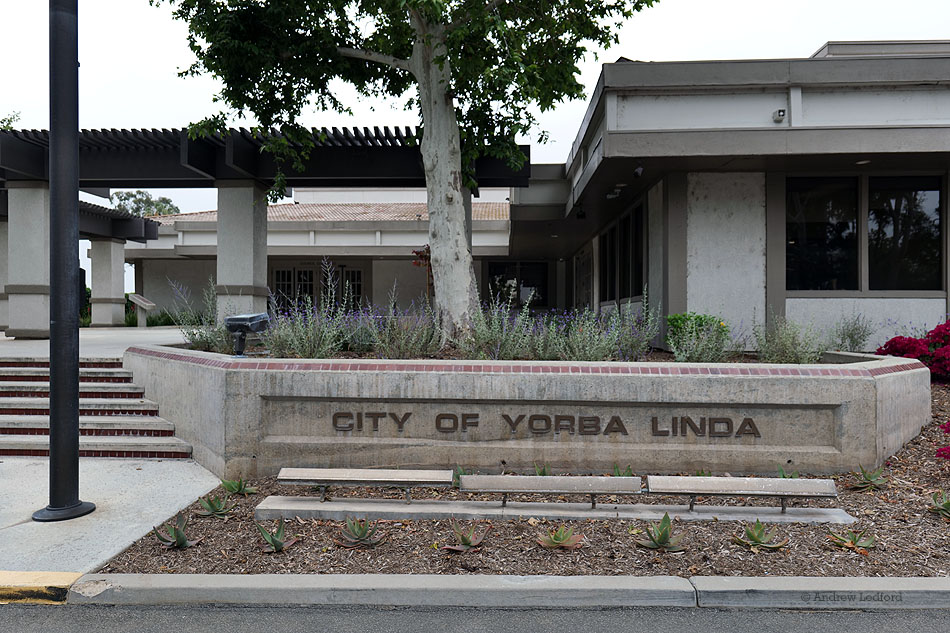 City of Yorba Linda City Hall Sign