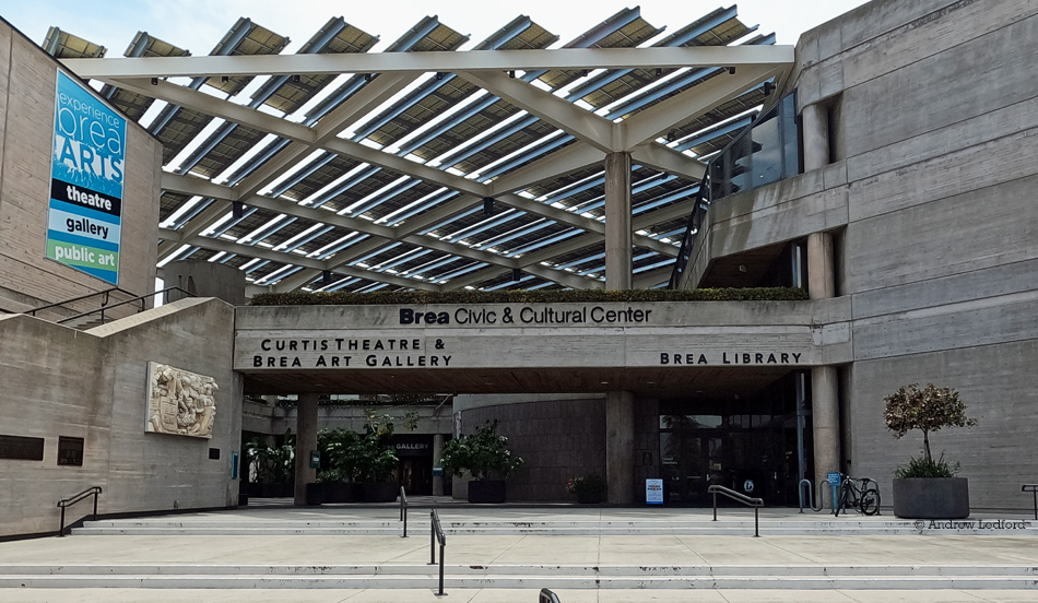 Curtis Theatre Brea Library Brea City Hall Civic Center Complex