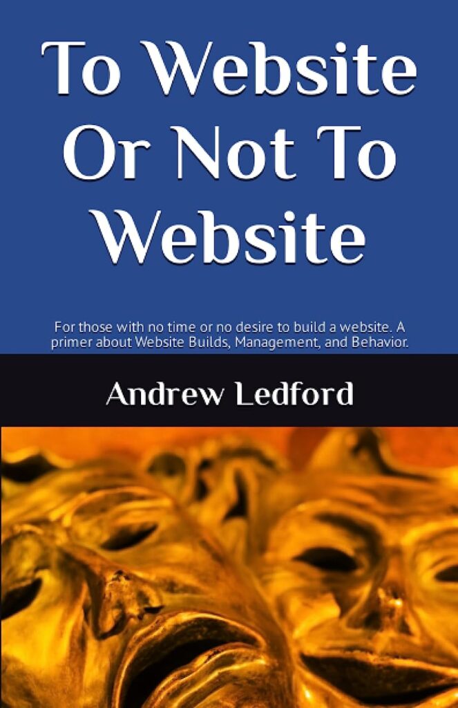 To Website Or Not To Website book cover