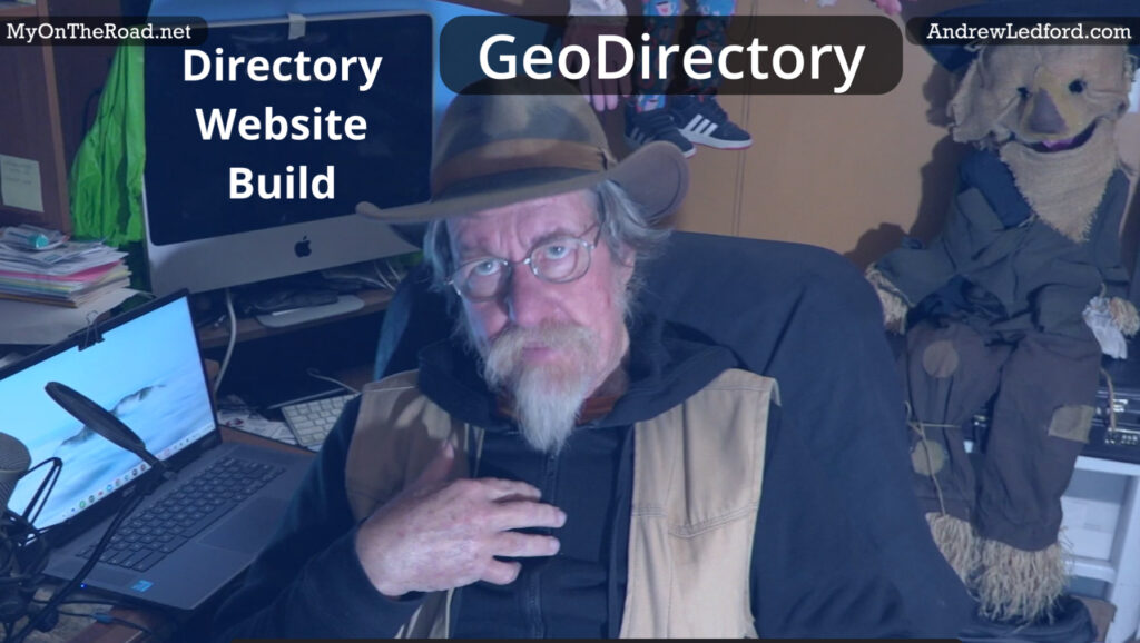 Geo Directory Website Build 1 Video
