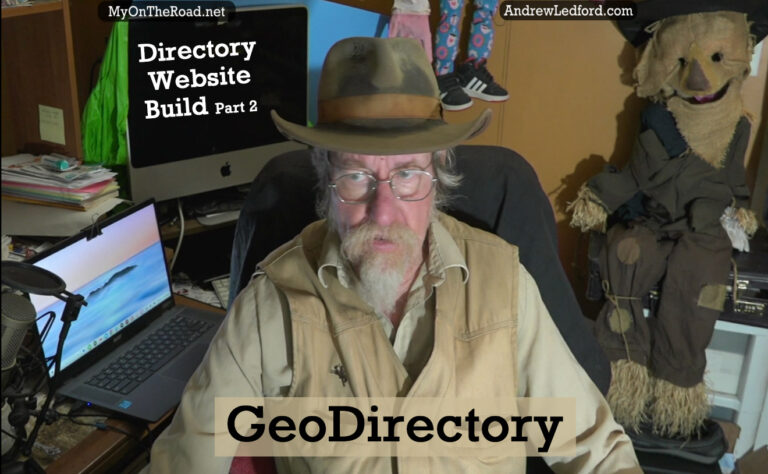GeoDirectory Website Build video 2 OC Dog Walker